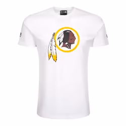 T-shirt homme New Era Washington Redskins Team Logo - Blanc - Football - Manches courtes