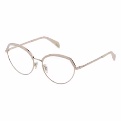 Police Monture de Lunettes Femme VPL9320594 Doré