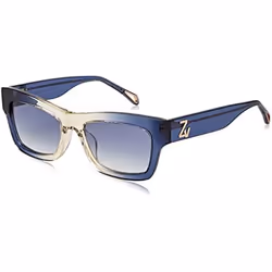 Lunettes de soleil - ZADIG & VOLTAIRE - SZV366 - Noir - Tendance - Verres bleus