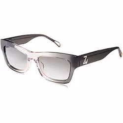 Lunettes de soleil - ZADIG & VOLTAIRE - SZV366 - Noir - Kaki/Rose - Tendance Femme