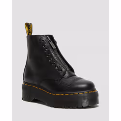 Bottes Sinclair Cuir Noir