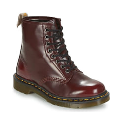 Bottes Vegan 1460 Synthétique Rouge