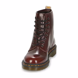 Bottes Vegan 1460 Synthétique Rouge