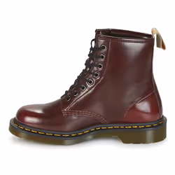 Bottes Vegan 1460 Synthétique Rouge