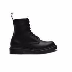 Bottes 1460 Pascal Mono Cuir Noir