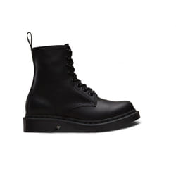 Bottes 1460 Pascal Mono Cuir Noir