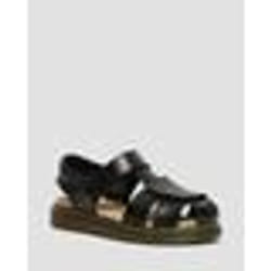 Sandales - DR MARTENS - Moby II J - Fille - Cuir - Scratchs - Noir