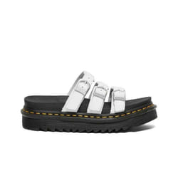 Sandales Blaire Slide Cuir Blanc
