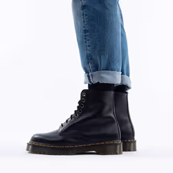 Bottes 1460 Pascal Bex Cuir Noir
