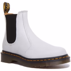 Bottes Chelsea 2976 Cuir Blanc