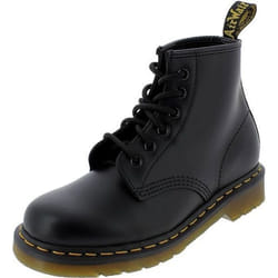 Dr Martens 101 Smooth Lace Up Black Smooth