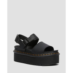 Sandales Voss Quad Cuir Noir