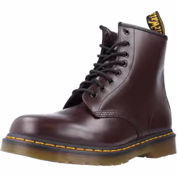 Bottes 1460 Smooth Cuir Bordeaux
