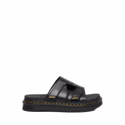Sandales Daxton Slide Cuir Noir