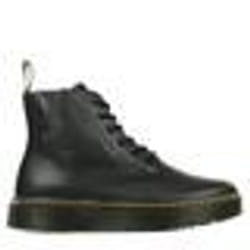 Bottes Dr. Martens Amphibian 100 en cuir pour homme - Noir - Lacets - Hauteur de tige moyenne