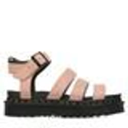 Sandale - nu-pieds femme Dr. Martens 133487 rose avec bride