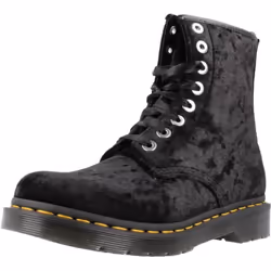 Dr Martens Vegan 1460 Crushed Velvet Noir