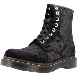 Dr Martens Vegan 1460 Crushed Velvet Noir