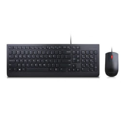 Lenovo 4X30L79891 clavier Souris incluse USB QWERTZ Tchèque Noir