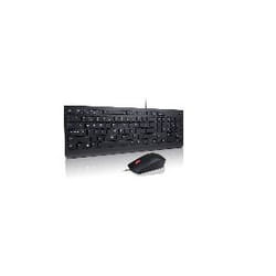 Lenovo 4X30L79892 clavier Souris incluse USB QWERTY Danois Noir