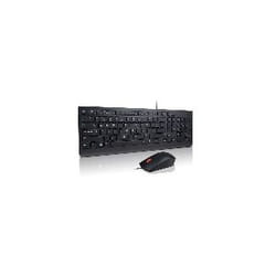 Lenovo 4X30L79922 clavier Souris incluse USB QWERTY Noir