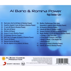 Sony Music Al Bano & Romina Power - Magic Reunion. Live, CD Musique du monde Al Bano, Romina Power