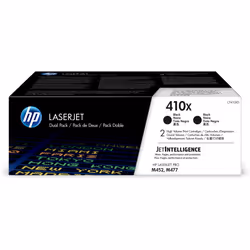 HP 410X LaserJet, lot de 2 cartouches de toner grande capacité authentiques, noir, 13000 pages, Noir, 2 pièce(s)