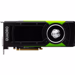 HP Carte graphique NVIDIA Quadro P6000 (24 Go), Quadro P6000, 24 Go, GDDR5, 384 bit, 7680 x 4320 pixels, PCI Express x16 3.0