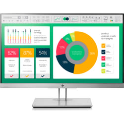HP EliteDisplay E223 21.5" Full HD LED Noir, Argent
