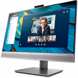 HP EliteDisplay E243m écran plat de PC 23.8" Full HD LED Noir, Argent