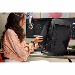 HP OMEN 27 LED display 27" Quad HD Noir