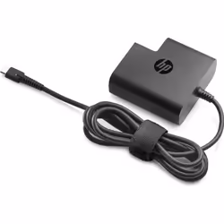HP Adaptateur secteur 65 W USB-C, Intérieure, Secteur, Noir