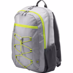 HP Sac à dos Active 39,62 cm (15,6 pouces) (gris/jaune fluo), 39,6 cm (15.6"), Compartiment pour Notebook, Imperméable, Tissu
