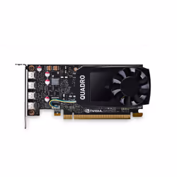 HP Carte graphique NVIDIA Quadro P1000 4 Go, 4 Go, GDDR5, 128 bit, 5120 x 2880 pixels, PCI Express 3.0