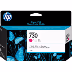 HP Cartouche d’encre 730 DesignJet magenta, 130 ml, Rendement standard, Encre à colorant, 130 ml, 1 pièce(s)