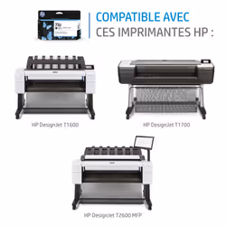 HP Cartouche d’encre 730 DesignJet jaune, 130 ml