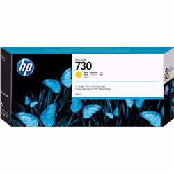 HP Cartouche d’encre 730 DesignJet jaune, 300 ml, Encre à colorant, 300 ml, 1 pièce(s)