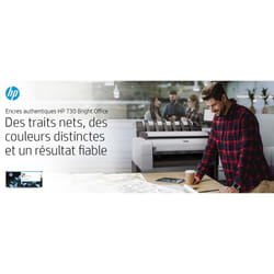 HP Cartouche d’encre 730 DesignJet noir mat, 300 ml