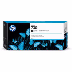 HP Cartouche d’encre 730 DesignJet noir photo, 300 ml
