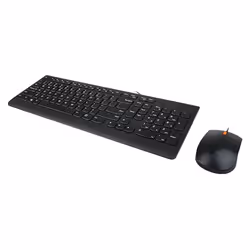 Lenovo 300 clavier Souris incluse USB QWERTY Anglais américain Noir