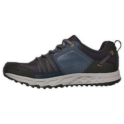 SKECHERS Baskets Escape Plan - Homme - Bleu et gris