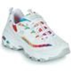 Baskets DLites Summer Fiesta - SKECHERS - Femme - Blanc - Synthétique - Lacets