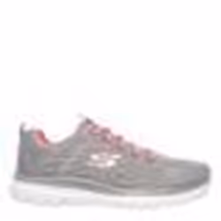 Baskets basses Skechers Graceful - Get Connected - Femme - Multisport - Gris