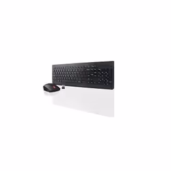 Lenovo 4X30M39461, Taille réelle (100 %), Sans fil, RF sans fil, AZERTY, Noir, Souris incluse