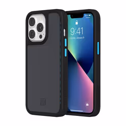 Incipio IPH-1964-BKBLU, Housse, Apple, iPhone 13 Pro, 15,4 cm (6.06"), Noir