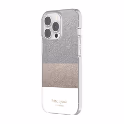 Incipio kate spade, Housse, Apple, iPhone 13 Pro, 15,5 cm (6.1"), Marron, Argent, Blanc