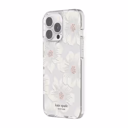 Incipio kate spade, Housse, Apple, iPhone 13 Pro, 15,5 cm (6.1"), Rose, Transparent, Blanc