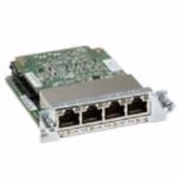 Cisco EHWIC-4ESG=, Interne, Avec fil, Ethernet, Noir, Vert, Acier inoxydable