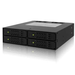 Icy Dock MB994SP-4S Obturateur de baie de lecteur Noir