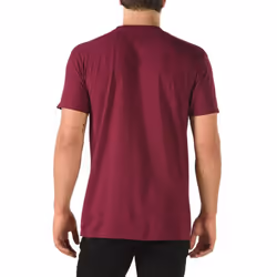 Vans V00GGGZ28 Tee-shirt Encolure torsadée Manche courte Coton